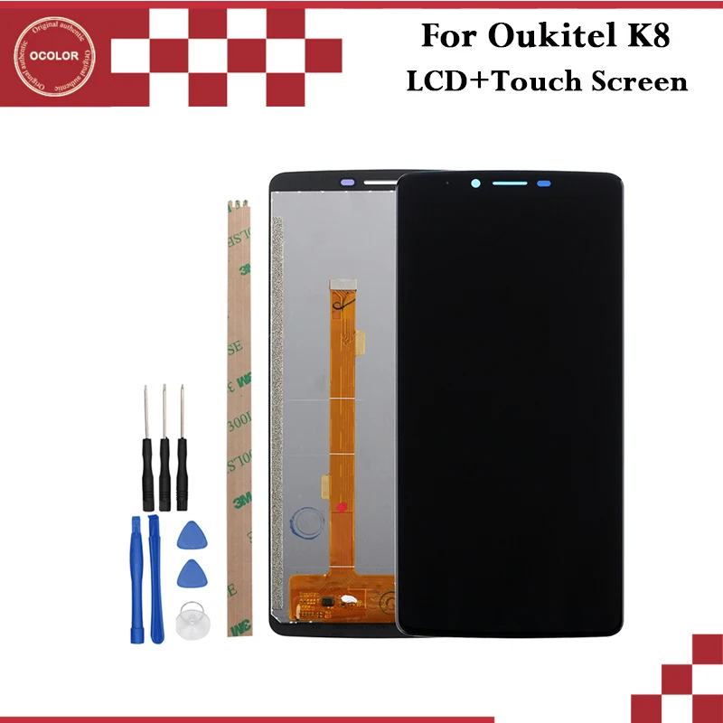 Ocolor для Oukitel K8 ЖК дисплей Дисплей и Сенсорный экран 6 0 дюймов мобильные телефоны