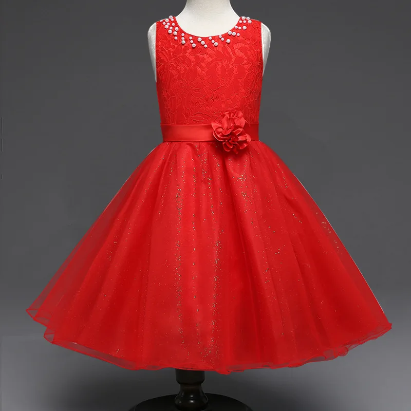 Платья для девочек бальное платье Платье с цветочным рисунком Для свадебной