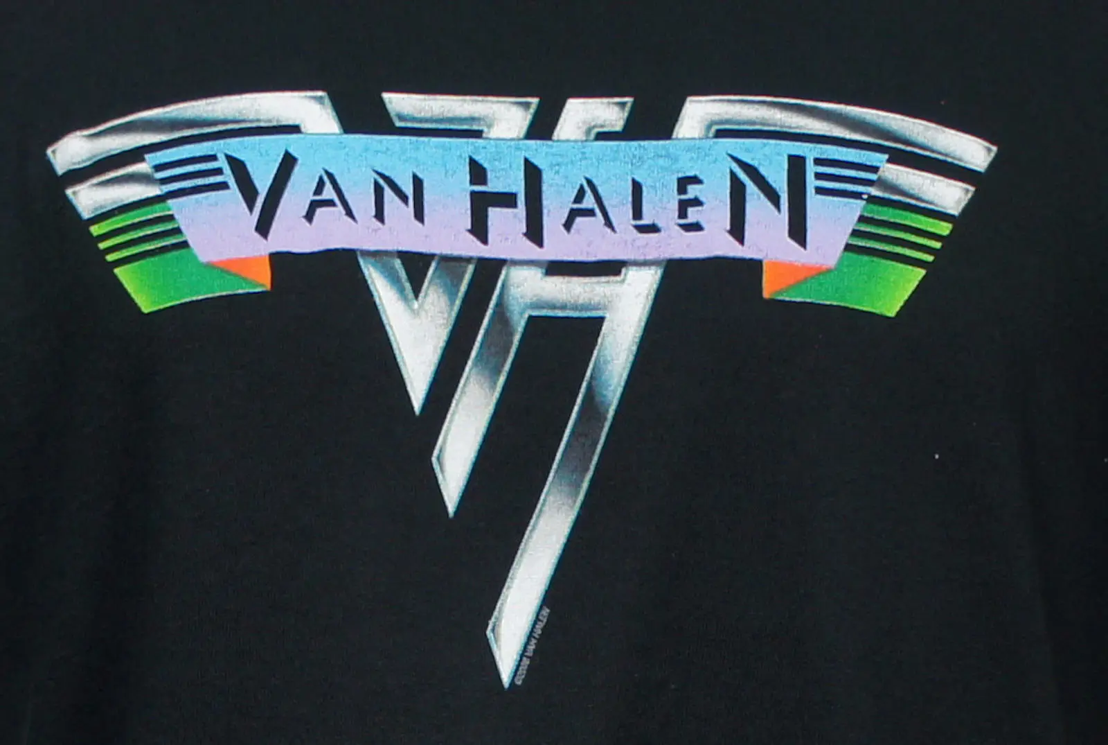 Аутентичные Van Halen Винтаж логотип футболка Размеры S M L XL XXL Новый | Мужская одежда