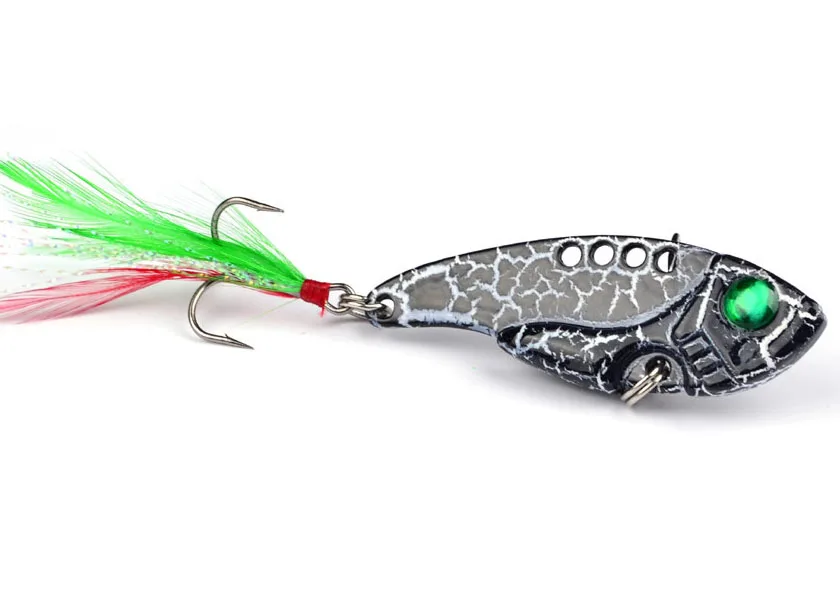 11 г рыболовная приманка Вибрирующая ложка кренкбейт искусственные жесткие