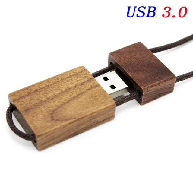 C Fivestars купить пользовательские логотип Деревянные Usb с веревкой Usb3.0 8g/16g/32g/64g Usb флэш-накопитель подарки оптом высокоскоростной накопитель памяти U Stick - Цвет: C