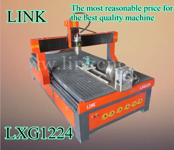 Новый дизайн + лучший бренд частей для чпу/LXG1224 ССЫЛКА 5kw чпу 1224 с вакуумным столом