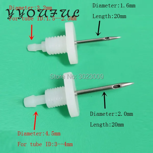 Заводская оптовая цена CISS система объемных чернил игла 4x2 5 мм 3x2 5x3 6x4 набор