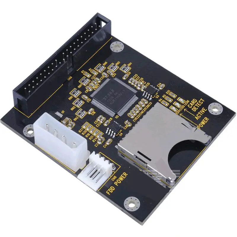 Zeadow цифровой SD Карта памяти SDHC карты до 3 5 дюймов 40 Pin типа папа IDE/SATA кабель для