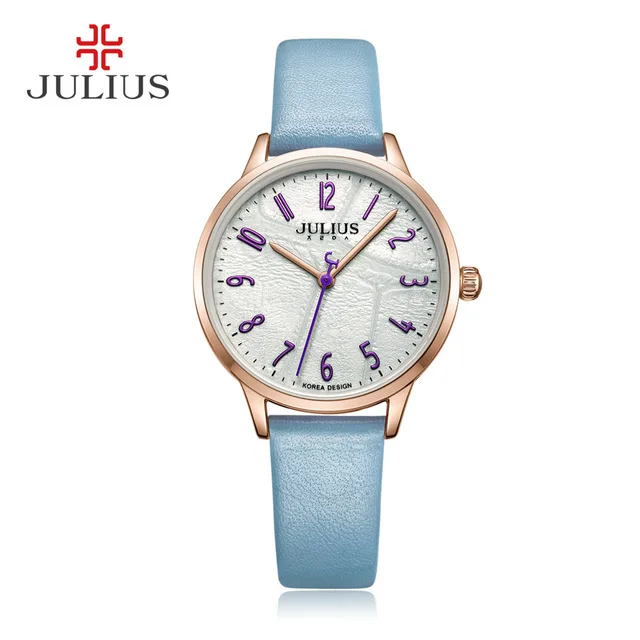 Julius 2018 летние топ модные дизайнерские Relojes Mujer карамельных цветов японский