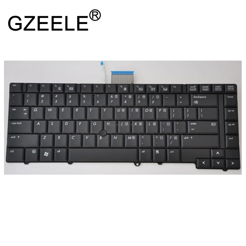 GZEELE новая клавиатура для ноутбука hp EliteBook 6930 6930P 483010-001 468778-001 V070530AS1 черная версия США