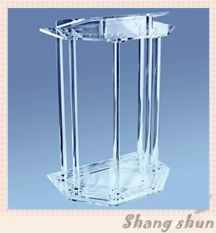 

Clear Acrylic Podiums Pulpit For Church Classroom Lectern Podium Acrylic Church Pulpit