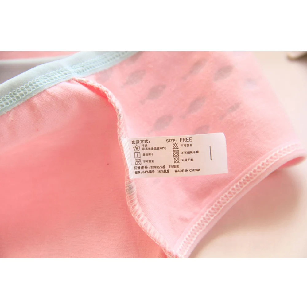 Новая мода 4 шт./лот яркие цвета трусики для девочек мультяшное повседневное