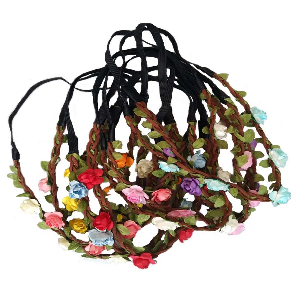 Новые модные женские туфли Обувь Для Девочек Цветочная фея чешские кос Свадебный