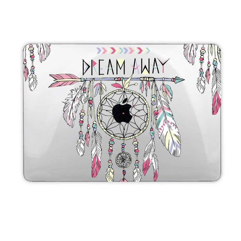 Чехол для ноутбука Gradent Green Dream Catcher для Apple Macbook Pro retina 12 13 New Air 11 13 с сенсорной панелью retina ID A1466 A1932
