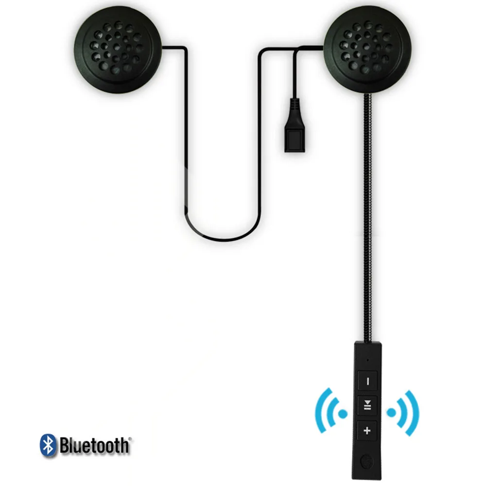 A Шлем Беспроводные наушники с Bluetooth 4,0 гарнитура стерео бас гарнитура водонепроницаемые наушники свободные руки наушники 56 - Цвет: A