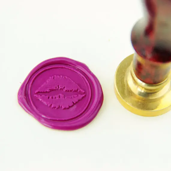 Популярные свадебные восковые уплотнения для губ/пригласительные подружки