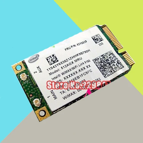Для Intel 5150 Mini PCI E Wireless WIFI Карта 512AGX ММЗ WiMax/WiFi Link Полный Карт для IBM 43Y6539 (10707)|wifi card|wifi