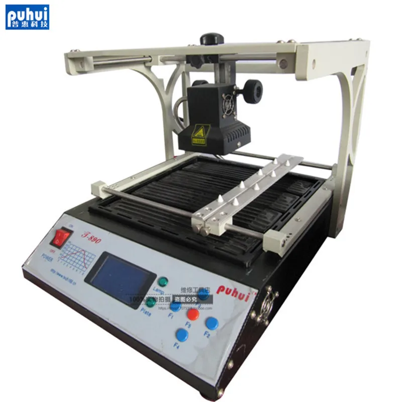 Двойной цифровой инфракрасный сварочный аппарат PUHUI T-890 T890 BGA/IRDA/IFR/SMD/SMT, 1500 Вт, восемь видов кривых температуры