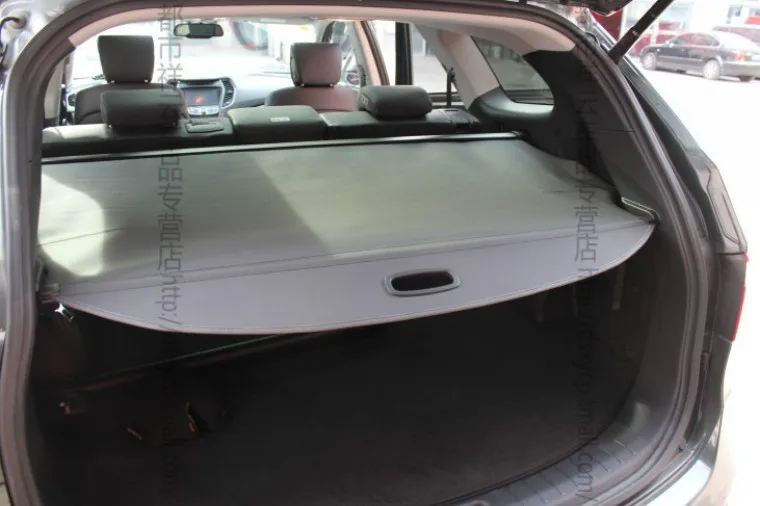 Задняя Крышка багажника, защитная крышка для HYUNDAI Santa Fe 2013, высокое качество, авто аксессуары, черный, бежевый цвет