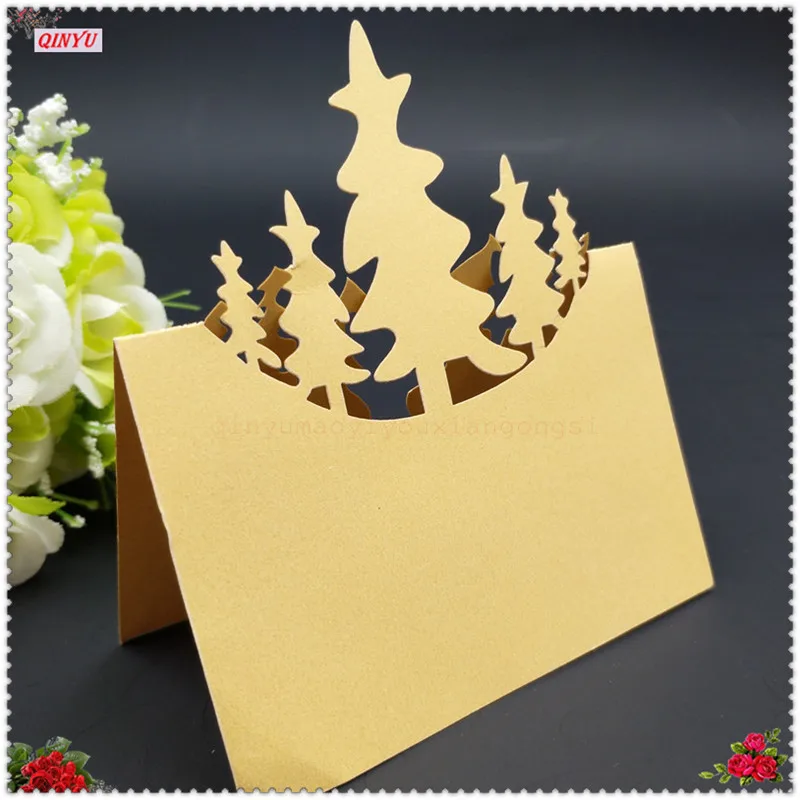 50 шт. лазерная вырезка дерева 7ZSH874 50|shaped cards|card vintagevintage cards |