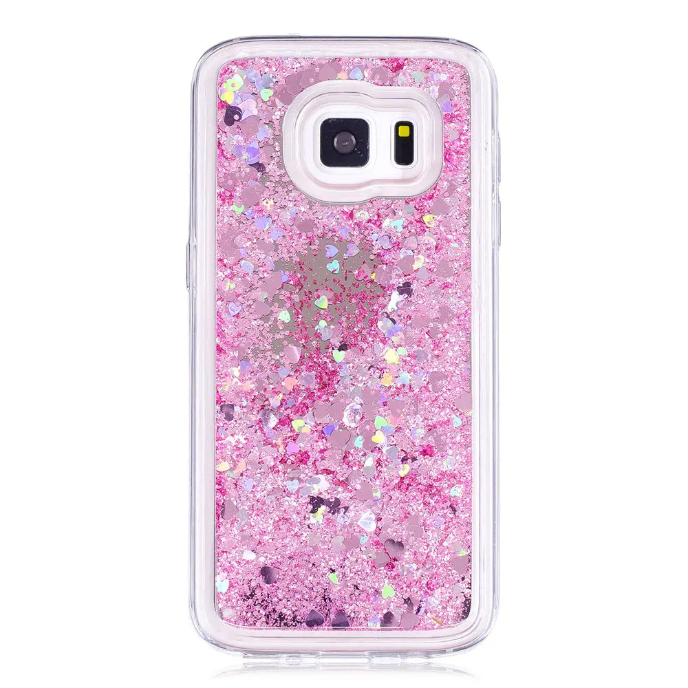 Зеркальный чехол для Samsung Galaxy S7 S 7 G930 G930F G930FD SM-G930F SM-G930FD G930U силиконовый с жидким