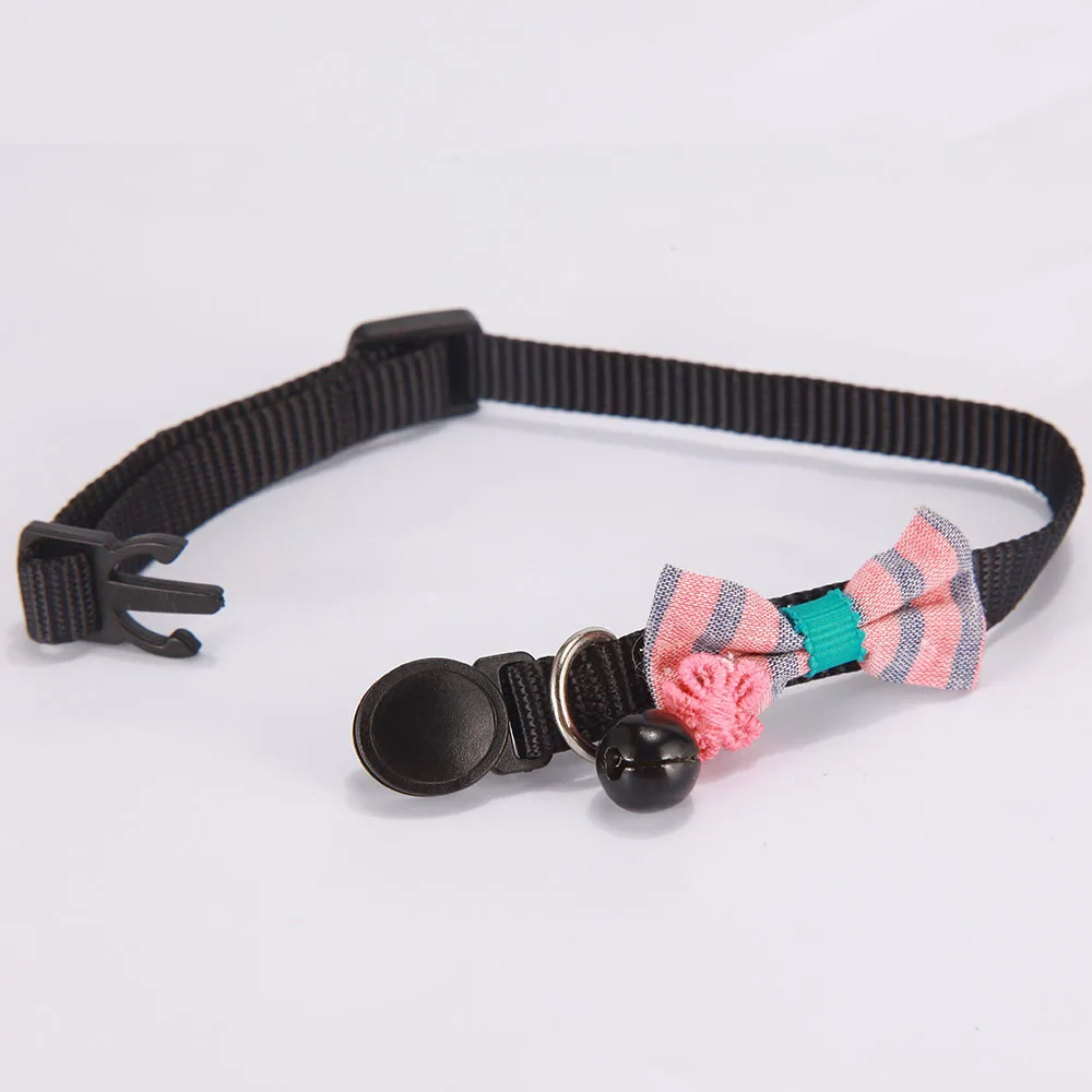 Кошка воротник с Bowknots и колокольчиками для маленьких собак кошек продуктов