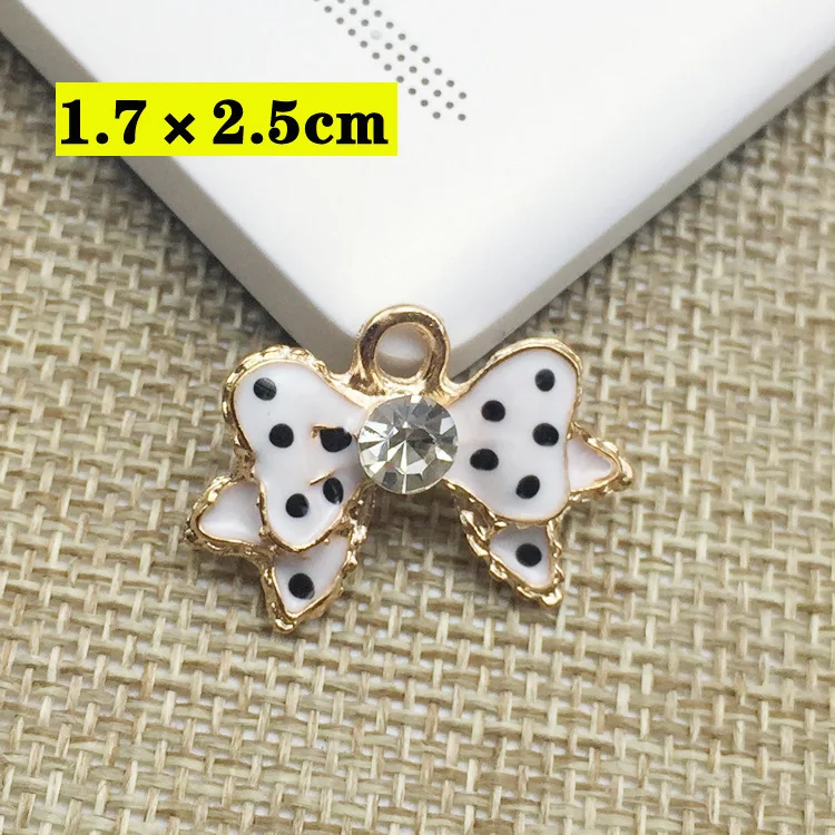 FYN190 FY Personalized Jewelry Zinc Alloy Delicate Beautiful Colorful Bowknot Pendant Necklace With Chain for Women |