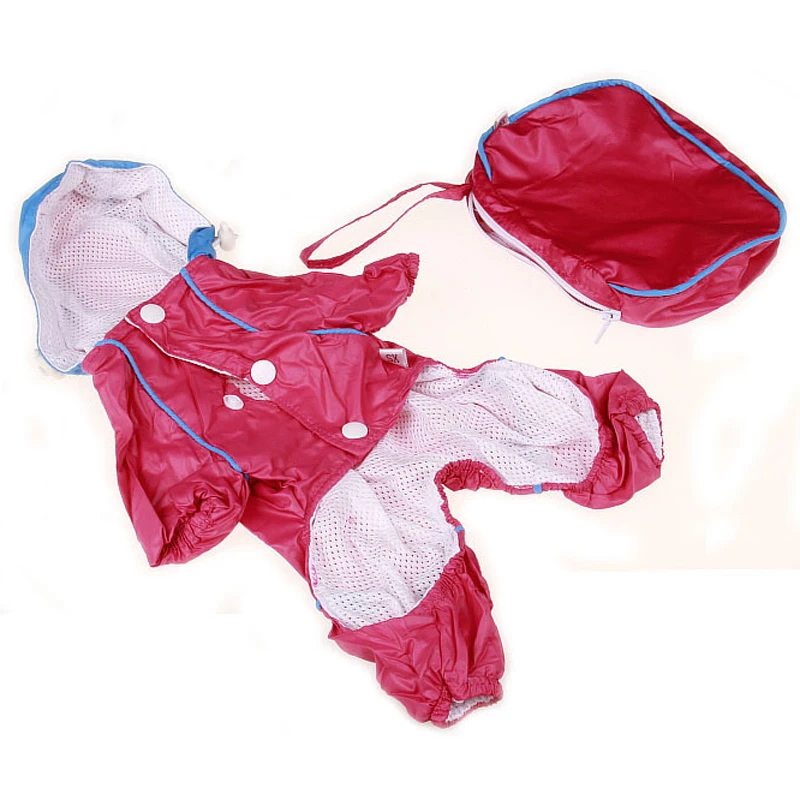 2018 дождевик для собак водонепроницаемая верхняя одежда Толстовка кошки собаки