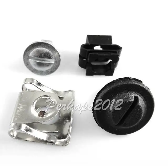 10Set UNDER ENGINE COVER CLIP SPOILER PIN NUT KIT for A4 A6 VW Seat Skoda 8D0805960 4A0805163 8D0805121 4A0805121A | Автомобили и