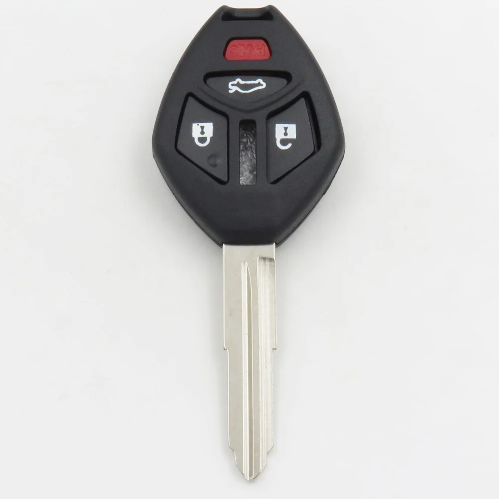 4button left blade 1 шт. Cocolockey Замена чехол для дистанционного ключа Fob подходит для MITSUBISHI Lancer Outlander Endeavor Galant 3& 3+ 1 Cocolockey - Название цвета: 4button left blade