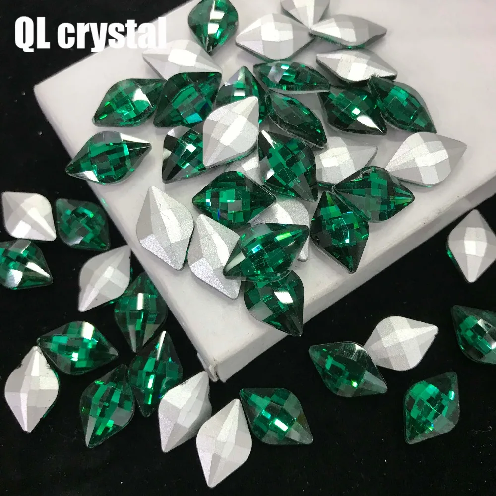 QL кристалл все размеры Американский футбол Pointback горный хрусталь Высокое