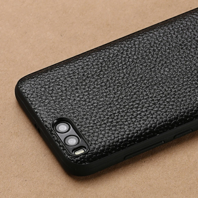Чехол из натуральной кожи для телефона Xiaomi Mi 6 8 A2 Max 2 3 Mix 2S чехол с текстурой личи