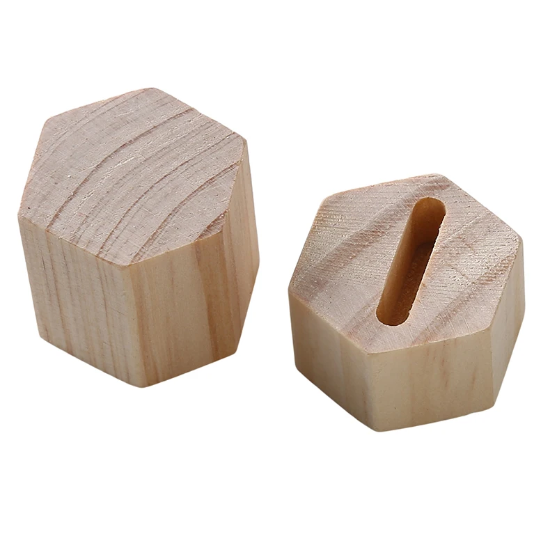 Твердая древесина ювелирные изделия блок кольцо держатель дисплея ювелирных