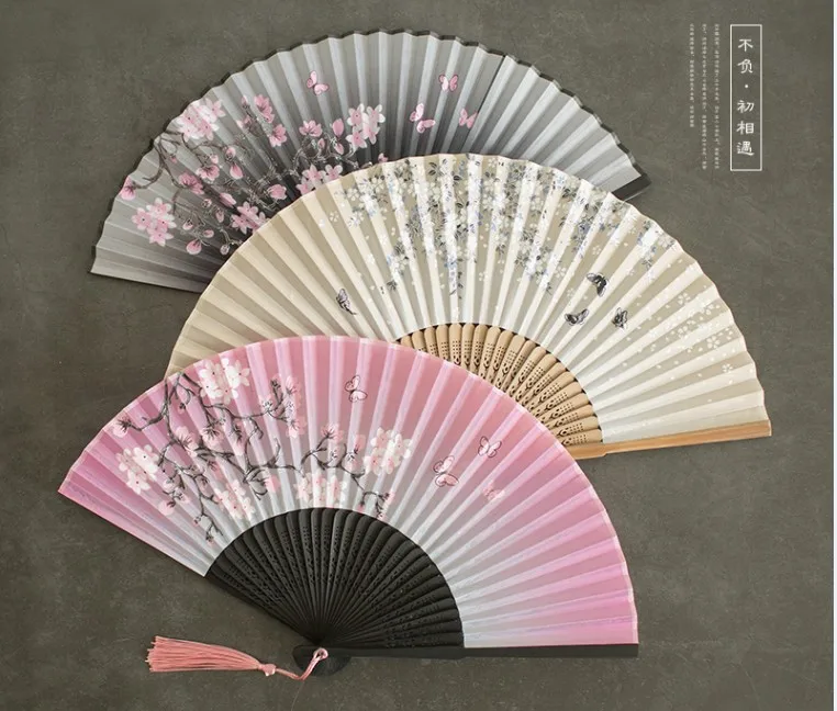 Красный сандаловый полый складной веер красивые вееры декоративное ремесло