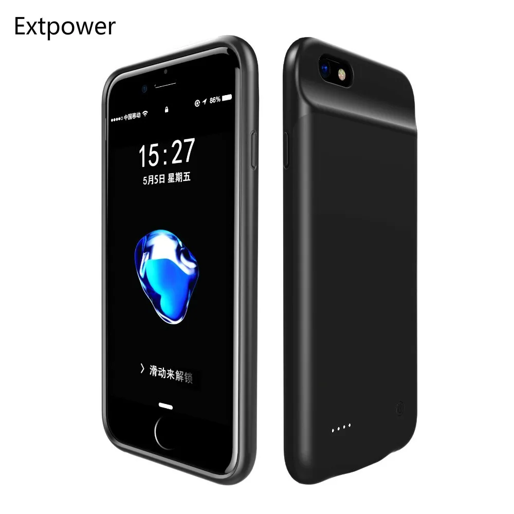 Ext power 4000 мАч чехол для зарядного устройства Iphone 6 6S 7 8 Plus внешний аккумулятор 3000