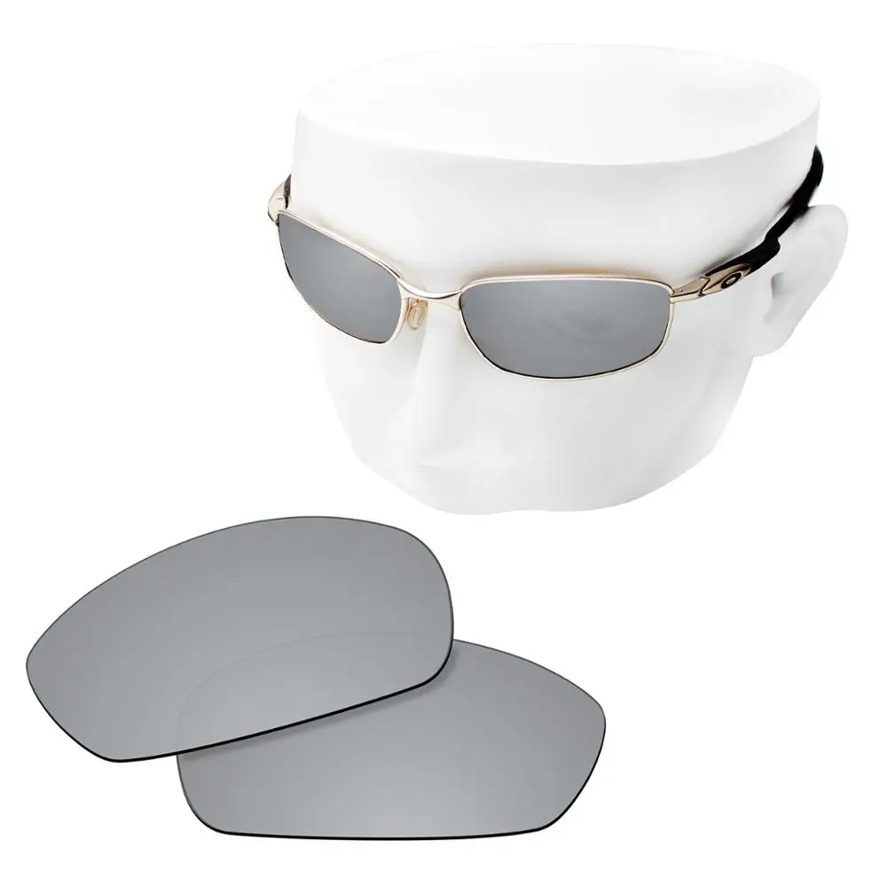 OOWLIT поляризованные Сменные линзы серебряного зеркала для Oakley Blender OO4059