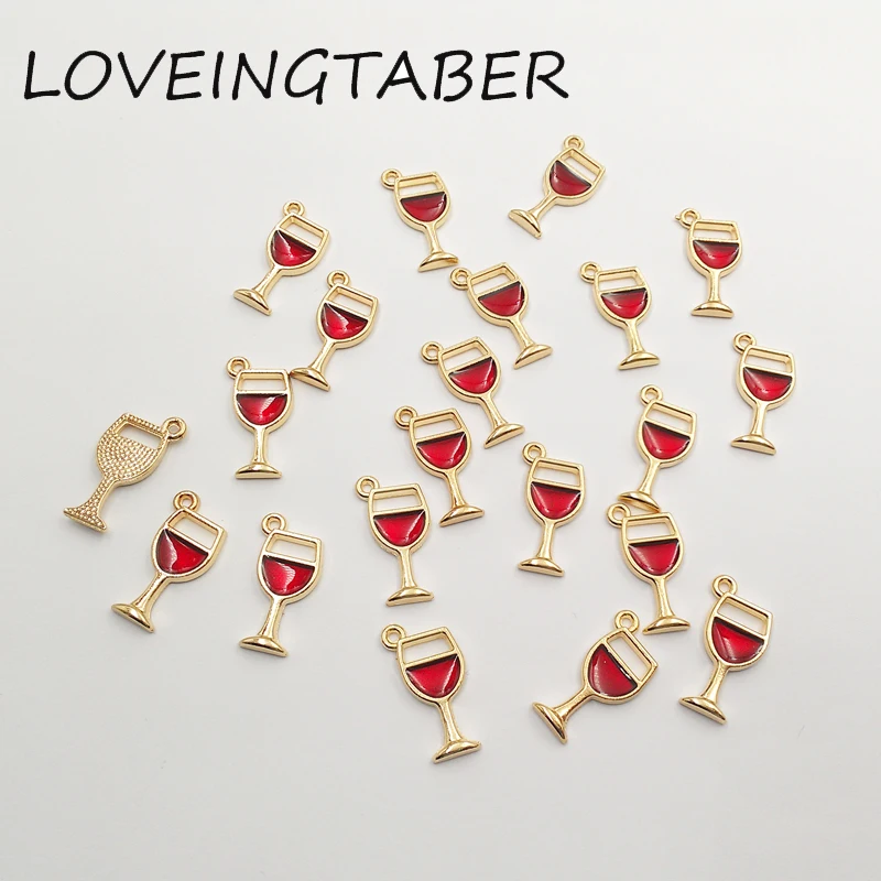 (Сначала выберите цвет) 30 шт./лот золотой цвет полностью эмалированный бокал для