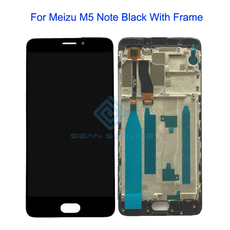Для Meizu M5 Note M621H M621Q M621M ЖК дисплей + кодирующий преобразователь сенсорного экрана в