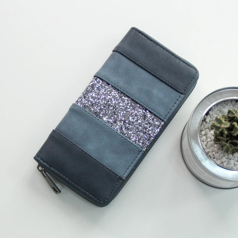 Женские кошельки и кожаные 2019 модные повседневные женский длинный кошелёк для