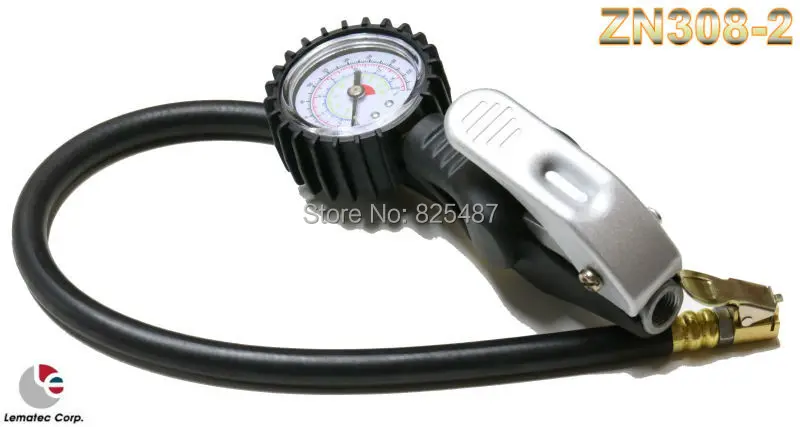 LEMAEC насос для шин с манометром Инструменты ремонта пистолет накачивания