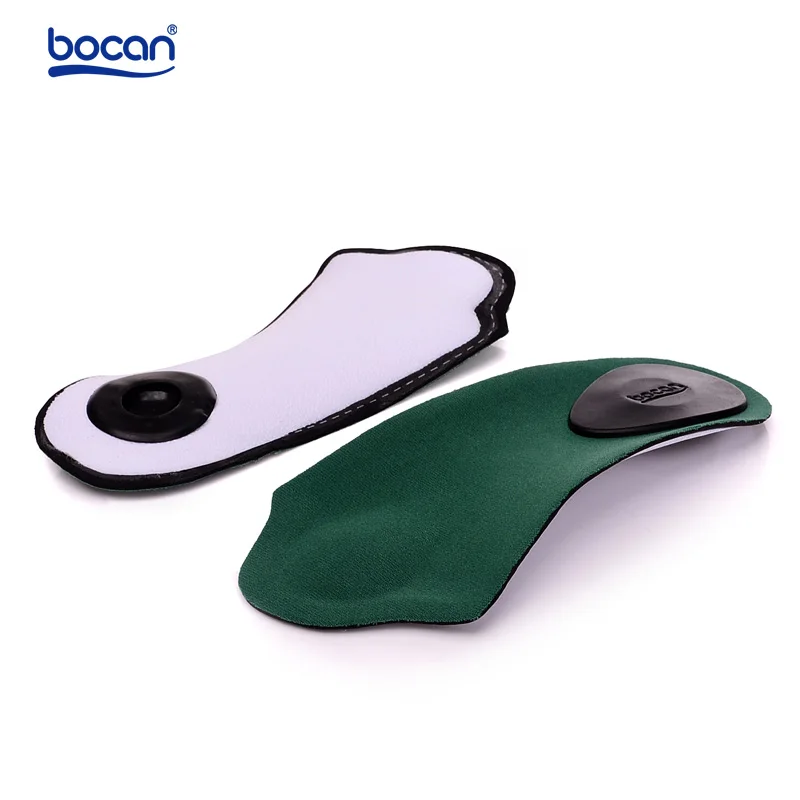 Bocan high quality orthopedic insole for man and women arch support shock absorption insoles health insoles