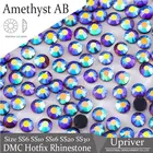 Плоская обратная машина для резки, лучшее качество, SS6 SS10 SS16 SS20 SS30, аметист AB, стразы горячей фиксации, 1440 шт., аксессуары для одежды