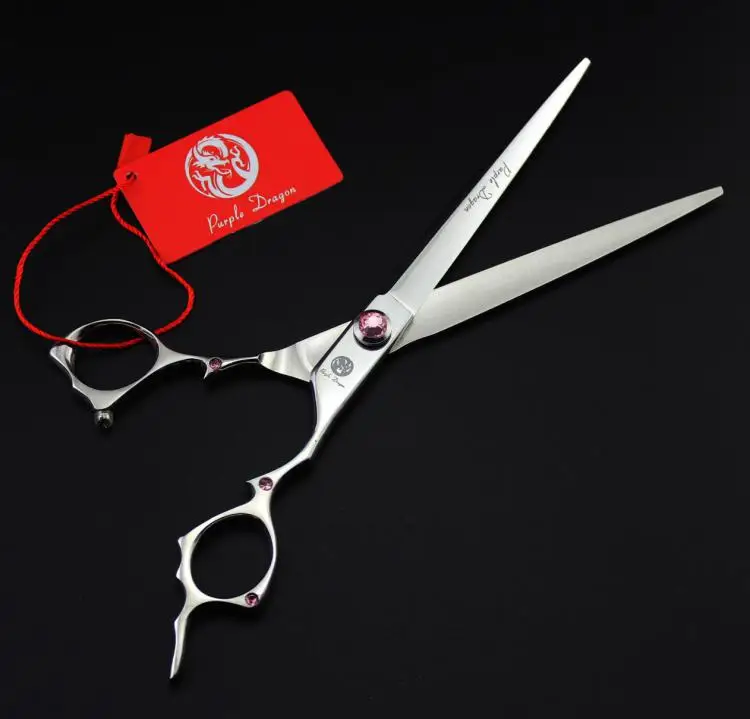 

FAST Shipping new design handle Professional japan 440c 7.5 inch hair scissors hairdressing cutting shears come with case