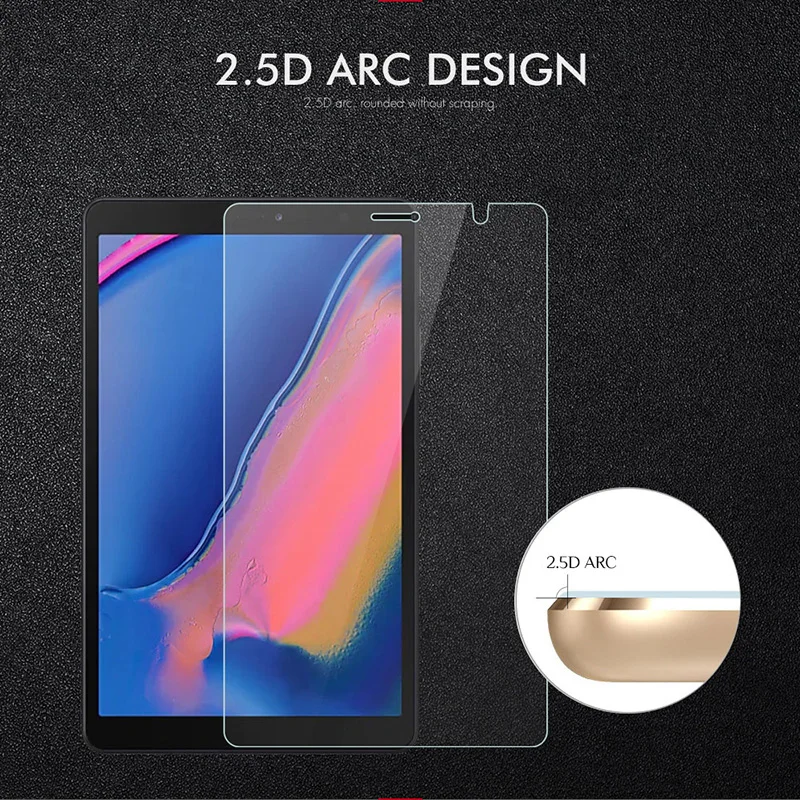 Закаленное стекло для Samsung Galaxy Tab A 8 2019 Защита экрана с S Pen 0 дюйма зеркальная