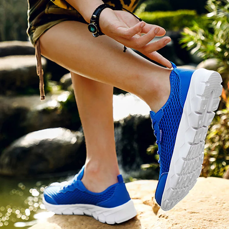 

Fashion Sneakers Men Spring Summer Shoes Breathable Soft Male Casual Shoes Fashion Brand True Sneakers Black KA1163