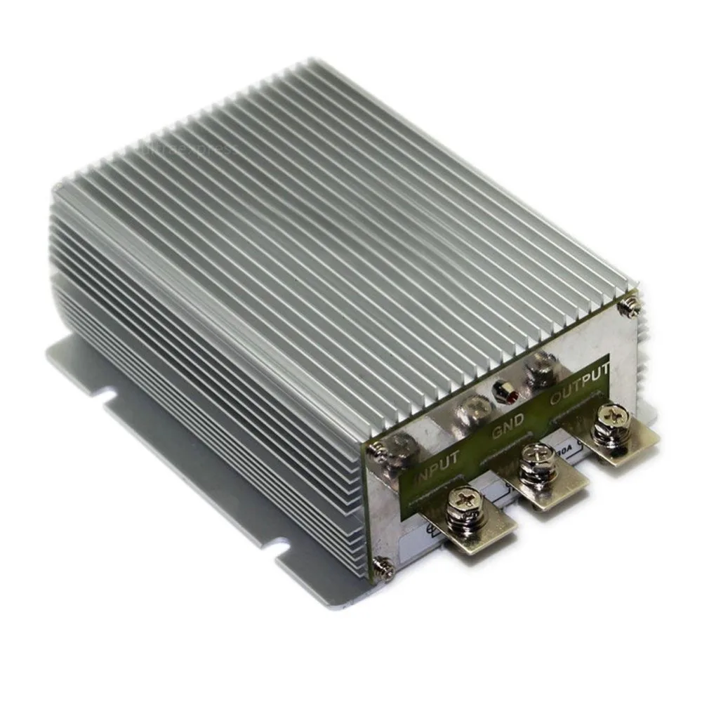 

DC12V Boost to DC 28V 40A Power Supply Converter Module Waterproof New