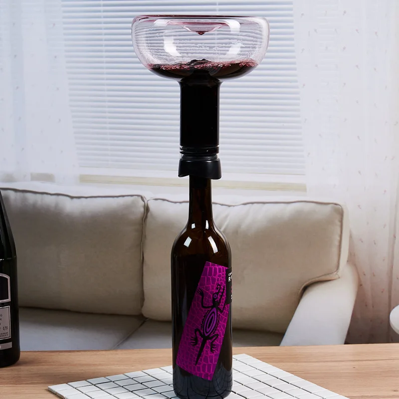 Бессвинцовый дышащий пузырь водопад хрустальный стеклянный Декантер для