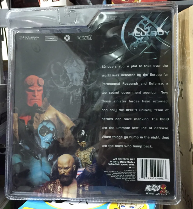 Горячая Распродажа серия комиксов Hellboy Ultimate Horns Полная коллекция углов 20 см