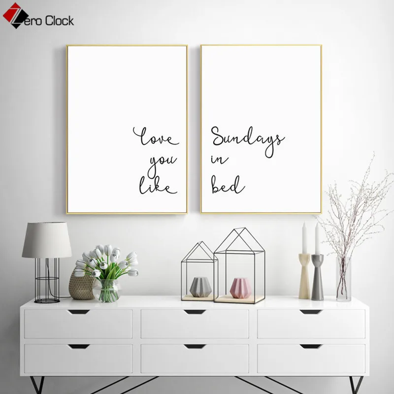 Семейный Романтический постер с цитатами картины надписями о любви современное