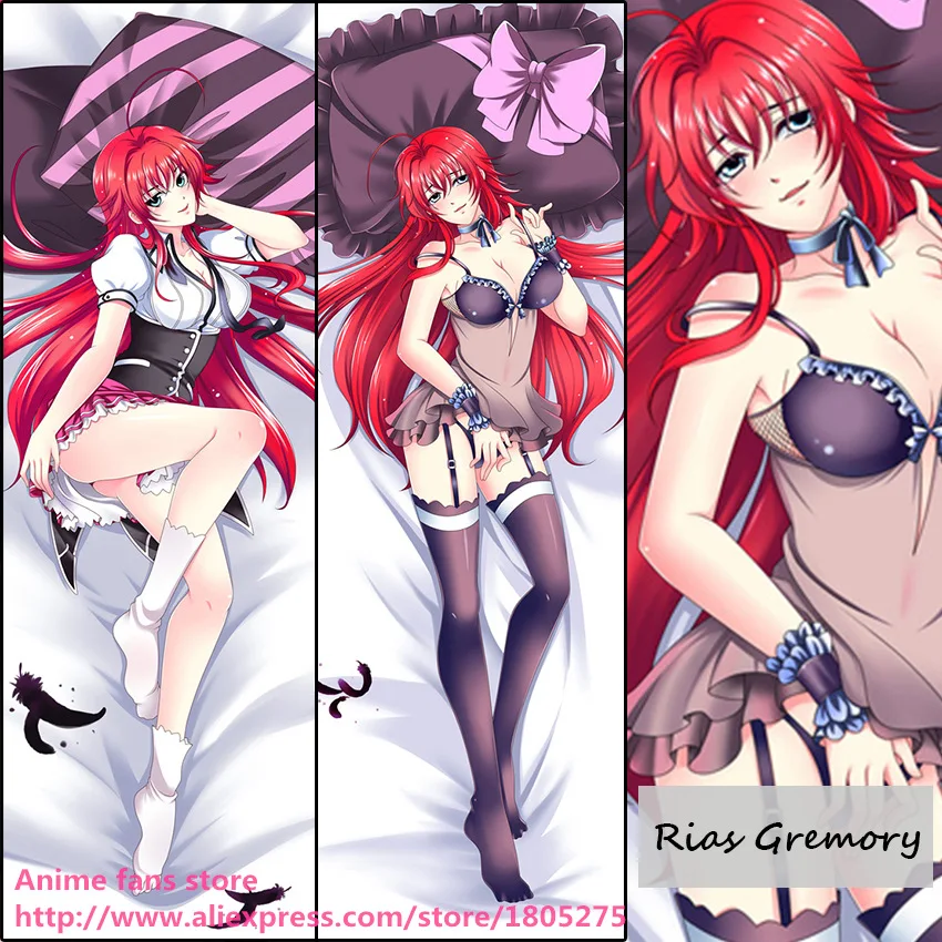 

Аниме High School DXD Риас Gremory Сексуальная Японский Наволочки Подушки Крышки Случая декоративные Обниматься Тела Постельные Принадлежности