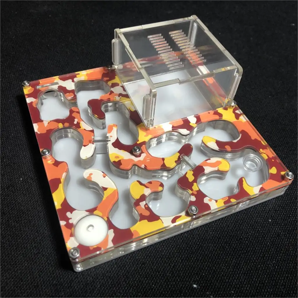 autumn camouflage Камуфляж apculture колония большой формикариум Муравьиное гнездо, муравьиная ферма акрил, hormiguero насекомых муравьев дом экологическая мастерская - Цвет: autumn camouflage