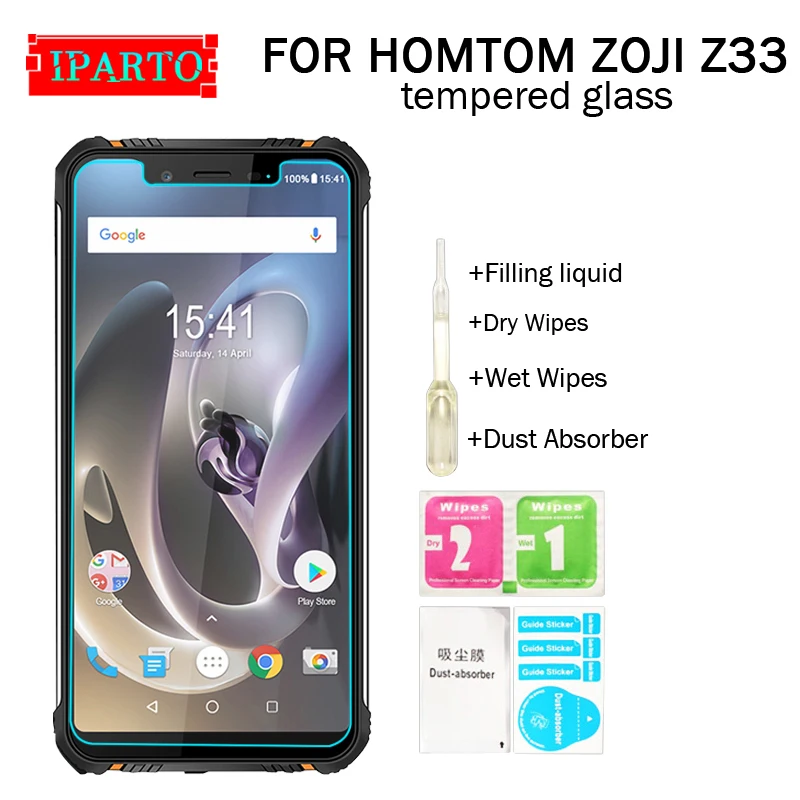 HOMTOM Z0OJI Z33 закаленное стекло 100% хорошее качество премиум 9H Защитная пленка для
