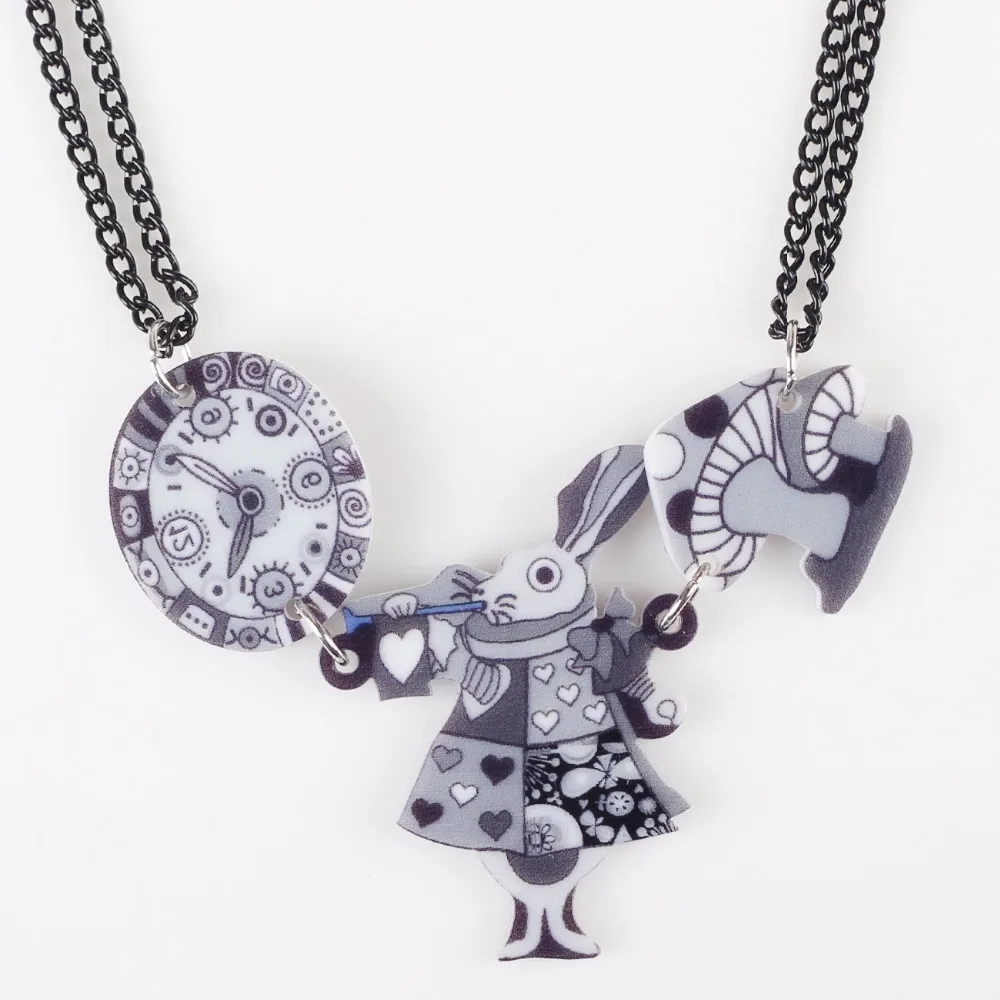 Женское акриловое ожерелье с подвеской мышь|fashion jewelry|jewelry fashionjewelry girl |