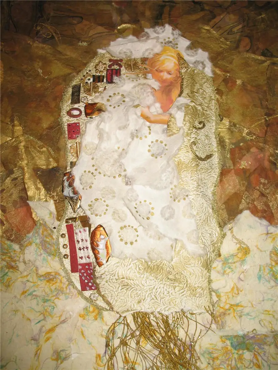 

Репродукция масляной живописи ручной работы Ode To Klimt от Густава Климта